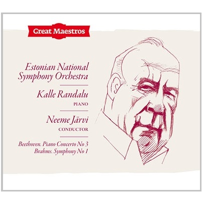 KALLE RANDALU & NEEME JARVI / カッレ・ランダル & ネーメ・ヤルヴィ / BRAHMS:SYMPHONY NO.1 / BEETHOVEN:PIANO CONCERTO NO.3