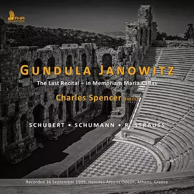 GUNDULA JANOWITZ / グンドゥラ・ヤノヴィッツ / THE LAST RECITAL - IN MEMORIAM MARIA CALLAS
