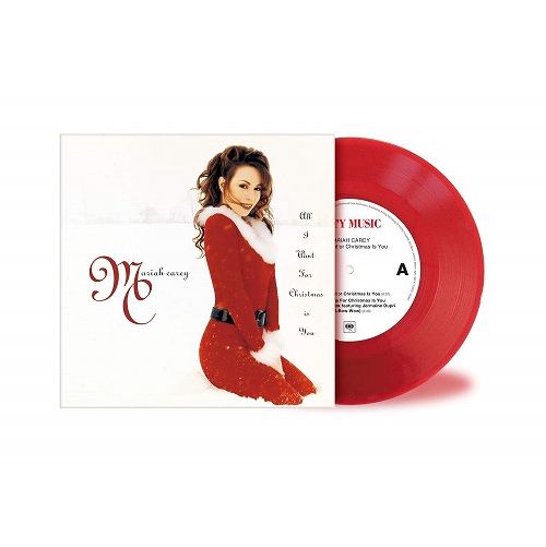 MARIAH CAREY / マライア・キャリー / ALL I WANT FOR CHRISTMAS IS YOU / 恋人たちのクリスマス(COLOR VINYL/クリスマス・レッド・カラー 完全生産限定/7インチ・アナログ盤) 