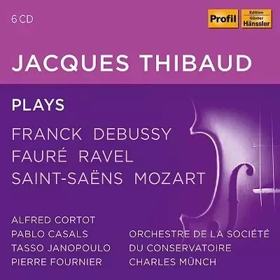 JACQUES THIBAUD / ジャック・ティボー / JACQUES THIBAUD PLAYS