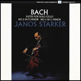 JANOS STARKER / ヤーノシュ・シュタルケル / BACH: CELLO SUITES NOS.2 & 5 (LP)