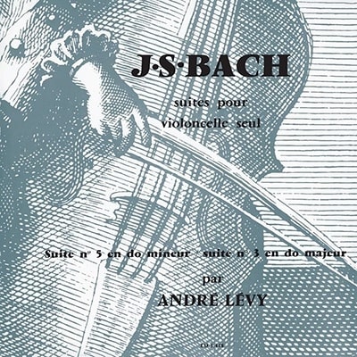ANDRE LEVY / アンドレ・レヴィ / BACH:SUITES FOR UNACCOMPANIED CELLO - VOL.2 (LP)