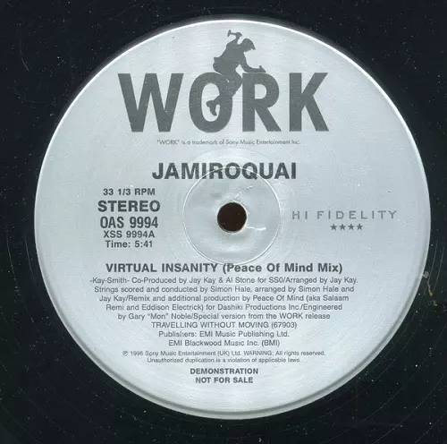 JAMIROQUAI / ジャミロクワイ / VIRTUAL INSANITY
