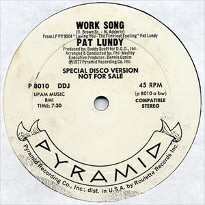 PAT LUNDY / パット・ランディ / WORK SONG