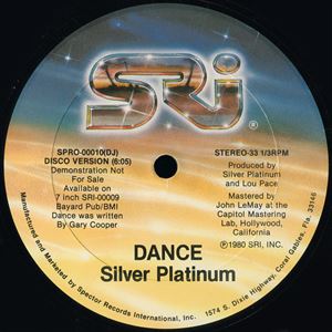 SILVER PLATINUM / シルバー・プラチナム / DANCE