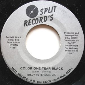 BILLY PETERSON, JR. / COLOR ONE TEAR BLACK / PARTY MAN (PART ONE)
