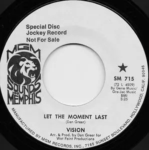 VISION / ヴィジョン (ロバート・フッド) / LET THE MOMENT LAST