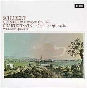 WELLER QUARTET / ヴェラー四重奏団 / SCHUBERT: QUINTET IN C MAJOR OP.163 / QUARTETTSATZ IN C MINOR OP. POSTH.
