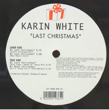KARYN WHITE / キャリン・ホワイト / LAST CHRISTMAS