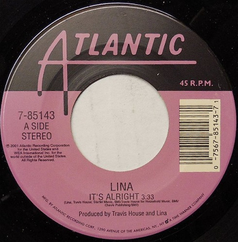 LINA / リナ / IT'S ALRIGHT 7"