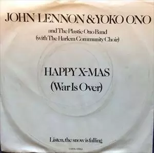 HAPPY XMAS(WAR IS OVER)/JOHN LENNON & YOKO ONO/ジョン・レノン