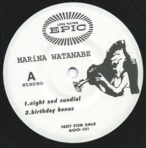 MARINA WATANABE / 渡辺満里奈 / 夜と日時計