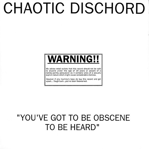 CHAOTIC DISCHORD / カオティック・ディスコード商品一覧｜PUNK