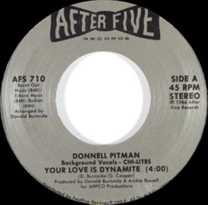 DONNELL PITMAN / YOUR LOVE IS DYNAMITE