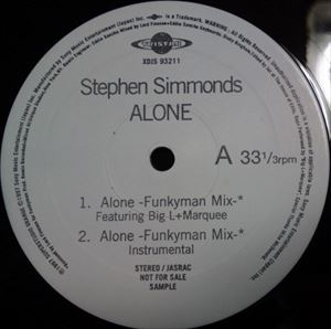 STEPHEN SIMMONDS / ALONE