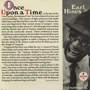 EARL HINES / アール・ハインズ / ONCE UPON A TIME
