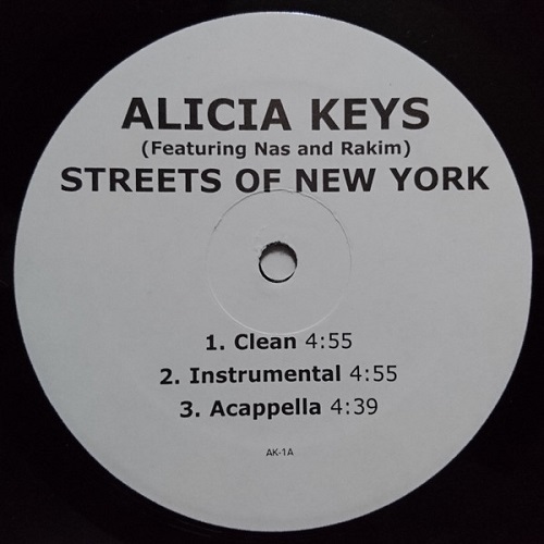 ALICIA KEYS / アリシア・キーズ / STREETS OF NEW YORK