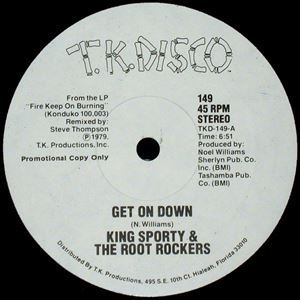 KING SPORTY / キング・スポーティー / GET ON DOWN