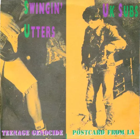 SWINGIN' UTTERS : UK SUBS / SPLIT VISION VOLUME ONE