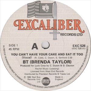 BRENDA TAYLOR / ブレンダ・テイラー / YOU CAN'T HAVE YOUR CAKE AND EAT IT TOO