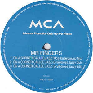 MR.FINGERS / ミスター・フィンガーズ / ON A CORNER CALLED JAZZ
