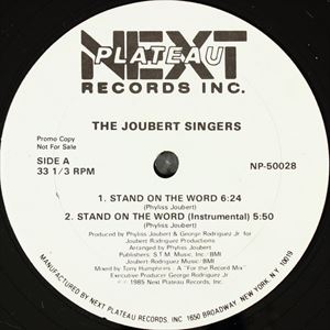JOUBERT SINGERS / ジョバート・シンガーズ / STAND ON THE WORD