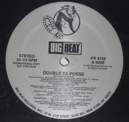 DOUBLE XX (POSSE) / PUT YA BOOTS ON "LP" (PROMO)