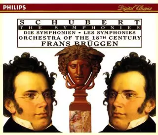 SCHUBERT: COMPLETE SYMPHONIES/FRANS BRUGGEN/フランス・ブリュッヘン