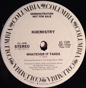 KHEMISTRY / ケミストリー (SOUL) / WHATEVER IT TAKES