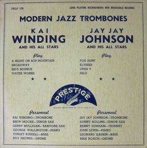 KAI WINDING & JJ JOHNSON / カイ・ウィンディング&J.J.ジョンソン / MODERN JAZZ TROMBONES