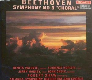 ROBERT SHAW / ロバート・ショウ / ベートーヴェン: 交響曲 第9番 合唱