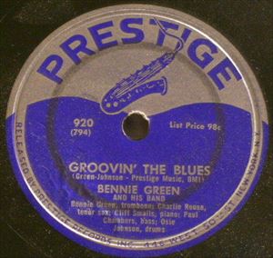 BENNIE GREEN / ベニー・グリーン / GROOVIN' THE BLUES
