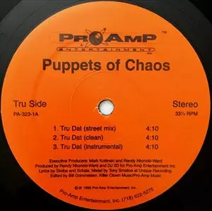 puppets of chaos Tru Dat オリジナル盤 送料込み PUPPETS OF CHAOS商品一覧｜HIPHOP / 日本語RAP｜ディスクユニオン