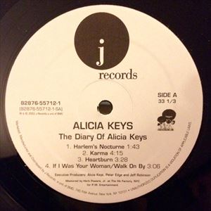 ALICIA KEYS / アリシア・キーズ / Diary Of Alicia Keys "2LP" (PROMO)
