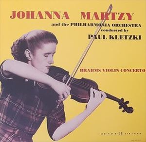 JOHANNA MARTZY / ヨハンナ・マルツィ / ブラームス: ヴァイオリン協奏曲