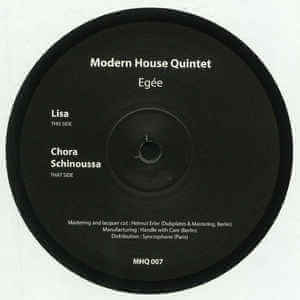 MODERN HOUSE QUINTET / EGEE