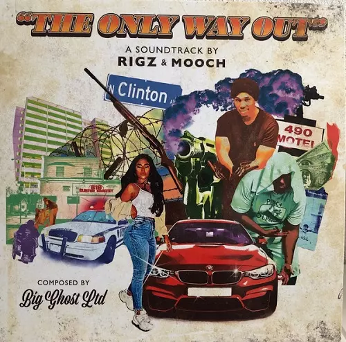 美品　Rigz & Mooch - The Only Way Out レコード ONLY WAY OUT 