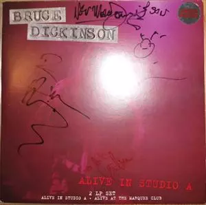 BRUCE DICKINSON / ブルース・ディッキンソン / ALIVE IN STUDIO A