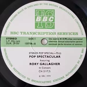 RORY GALLAGHER / ロリー・ギャラガー / STEREO POP SPECIAL-75