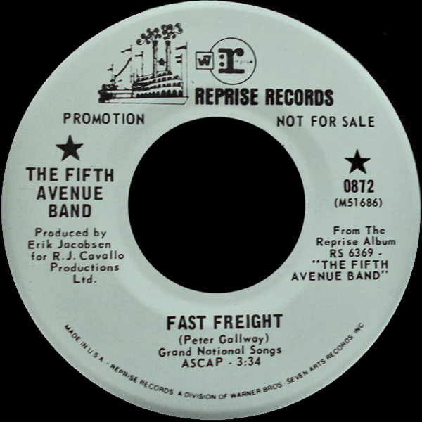 FIFTH AVENUE BAND / フィフス・アヴェニュー・バンド / FAST FREIGHT