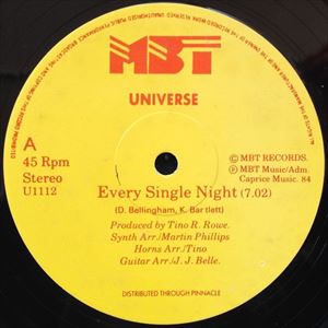 UNIVERSE(SOUL) / ユニヴァース / EVERY SINGLE NIGHT