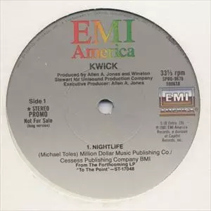 送料無料 レアUSオリジナルLP クウィック　KWICK ＃80'FUNK Kwick / S.T.(LP) / EMI 1980 USオリジナル盤 EX/NM | Groovenut