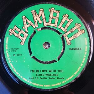 LLOYD WILLIAMS / I'M IN LOVE WITH YOU