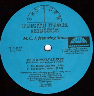 M.C.J. FEATURING SIMA / TO YOURSELF BE FREE