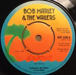 レゲエ　Bob Marley&The Wailers レア盤 BOB MARLEY&THE WAILERS「EXODUS」中古レコード ボブマーリー
