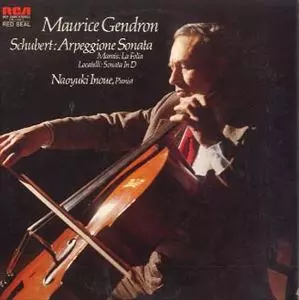 MAURICE GENDRON / モーリス・ジャンドロン / シューベルト: アルペジオーネ・ソナタ