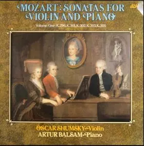 OSCAR SHUMSKY / MOZART: SONATAS FOR VIOLIN AND PIANO VOLUME ONE
