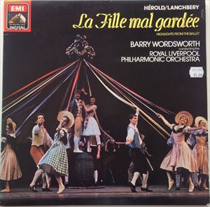 BARRY WORDSWORTH / バリー・ワーズワース / HEROLD/LANCHBERY: LA FILLE MAL GARDEE HIGHLIGHTS FROM THE BALLET