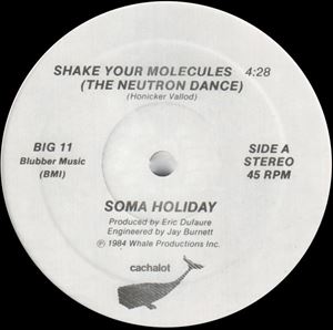 SOMA HOLIDAY / SHAKE YOUR MOLECULES (THE NEUTRON DANCE)