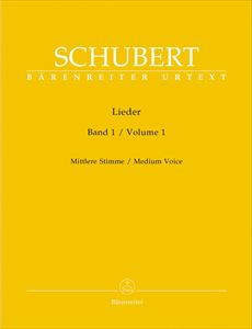 FRANZ PETER SCHUBERT / フランツ・ペーター・シューベルト / LIEDER VOLUME 1